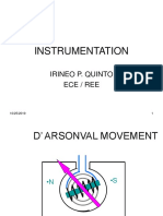 Instrumentation: Irineo P. Quinto Ece / Ree
