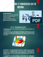 Adaptación y Confianza en Si Mismo