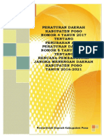 RPJMD KAB. POSO 2016-2021 (Perubahan RPJMD) PDF