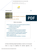 Plan de Marketing Digital Inmobiliario - Qué Es y Como Hacerlo en 2018