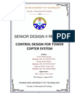 Senior Design Ii Report: Control Design For Tower Copter System