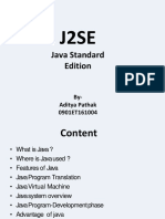 Java Standard Edition: By-Aditya Pathak 0901ET161004
