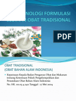 14 - Sediaan Obat Tradisional