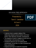 Presented By:-Tanvi V. Jawdekar 2024: Decision Tree Approach