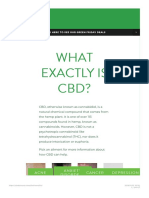 What Exactly Is CBD?: Acne Anxiety Disorders Cancer Depression