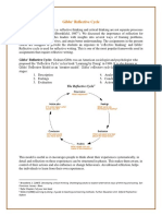 Gibbs Reflective Cycle - Guidelines