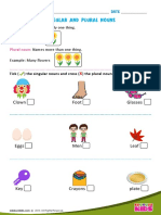 Singular and Pluralnouns