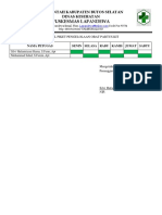 Jadwal Piket Pengelolaan Obat Partus Kit