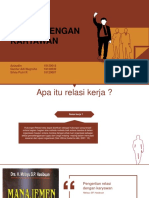 RELASI DENGAN KARYAWAN