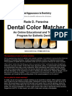 Importance of color in esthetic dentistry