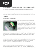 Free DSLR Beginners Guide | PDF | Shutter Speed | Exposure (Photography)
