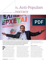 Populism, Anti-Populism and Democracy