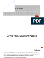 Minyak Atsiri Golongan Aldehid