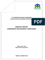 001D PLANT F-0002 Formulir Component Replacement Compliance