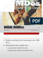 6.3 Modal and Jenis Usaha BUMDes