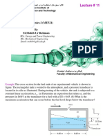 Lecture # 11: Fluid Mechanics-I (ME321) by M.Mohib Ur Rehman