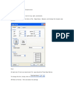 Helpful Tips For Thesis/Dissertation Margins