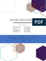 Electric Circuit Design 2: Departement of Mechanical Engineering State Polytechnic of Jajarta 2019