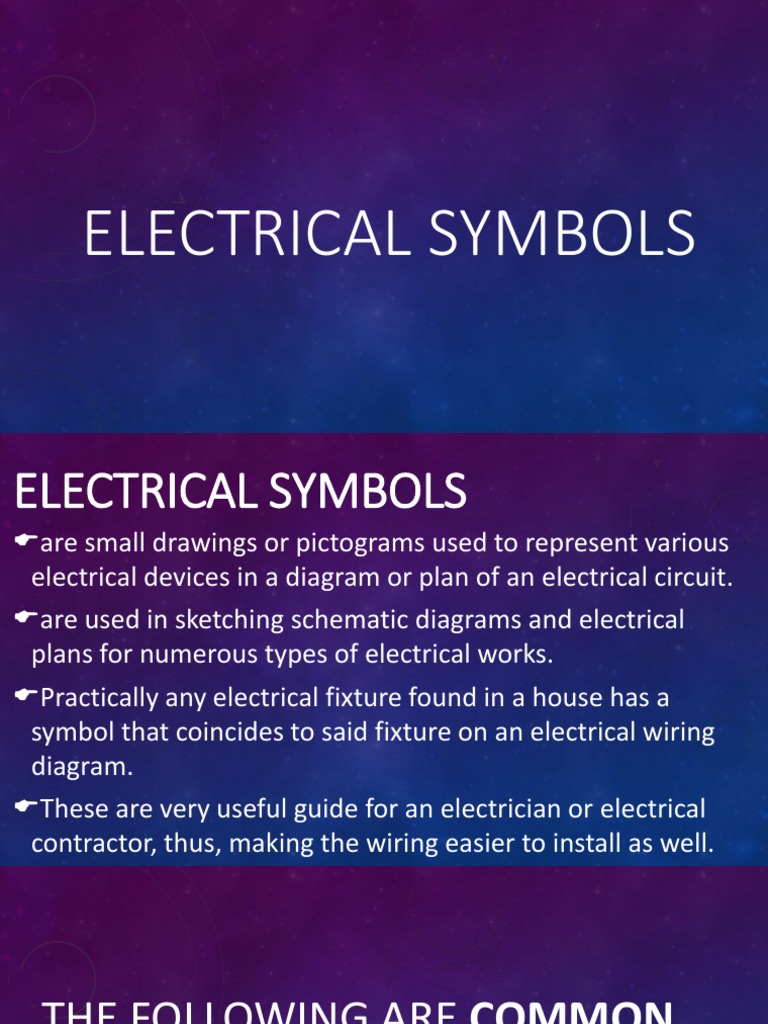EIM l5 Electrical Symbols PDF