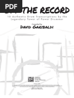 David Garibaldi: Off The Record