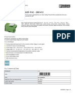 Inline Terminal - IB IL AI 8/SF-PAC - 2861412: Product Description Your Advantages
