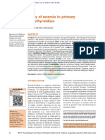 Thyroid Anemia