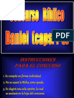 Concurso bíblico (Daniel 1-6).ppt