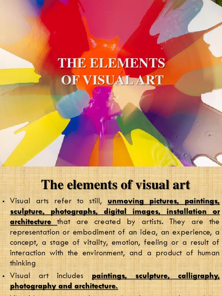 The Elements of Visual Arts.. Denmark | Download Free PDF | Shape | Color