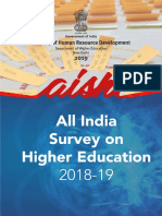 AISHE Final Report 2018-19 PDF