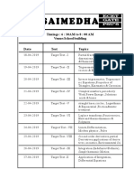 S Aimed Ha Test Series Schedule 2019