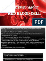 Case Study About: Red Blood Cell
