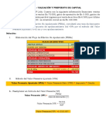 Ejemplo de Valuación y Presupuesto