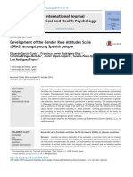 EARG - Development of The Gender Role Attitudes Scale