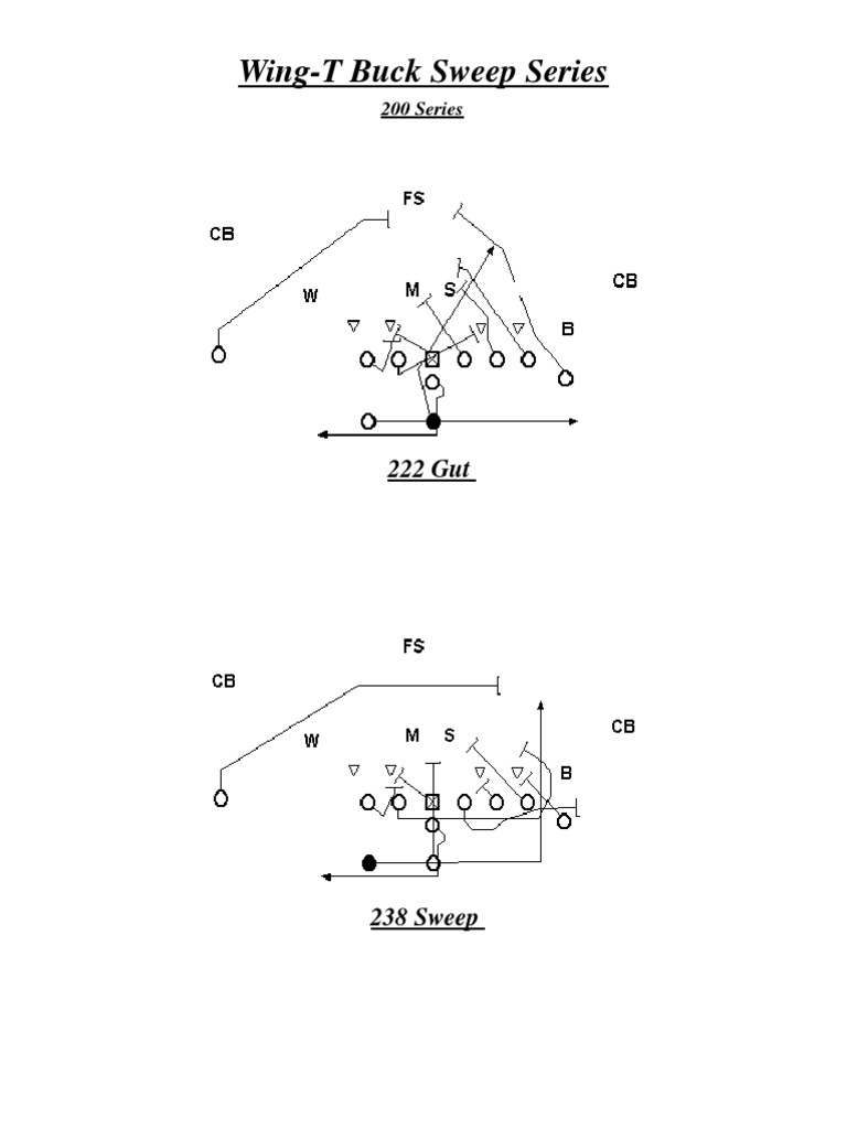 WingT Buck Sweep Series American Football Ncaa Division I Fbs Football Teams
