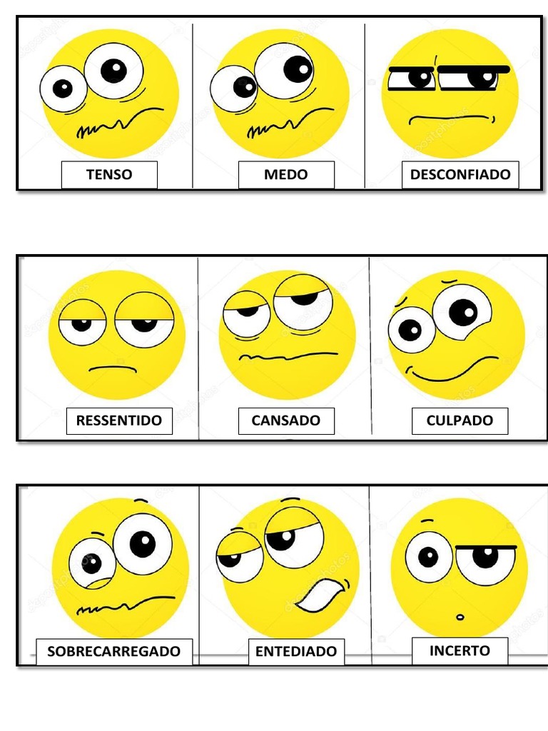 Carinhas Emoções | PDF