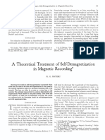 A Theoretical Treatment of Self-Demagnetization in Magnetic Recording-g70