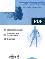 Omme Supermarket: Information System Plan