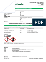 Danger: James Hardie Joint Sealant