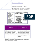 Estructura de Hageo