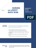 Yoliana - Measuring Interest Rate Risk