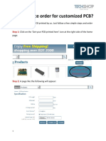 How To Place Order For Customized PCB?