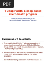 1 Coop Health, A Coop-Based Micro-Health Program