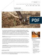Servicios Ecosistémicos y Biodiversidad - Organización de Las Naciones Unidas para La Alimentación y La Agricultura