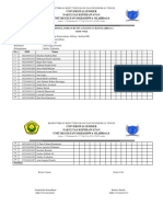 Presensi Latihan Rutin Anggota Ukm Voli