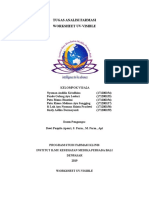 Worksheet Analisi Farmasi Spektrofotomerti UV-VISIBLE Kelompok 7 (A2a)