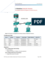 6.5.1.1 Lab - Securing Layer 2 Switches - Instructor