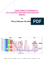 Applications Remote Sensing in The Prospection and Exploration Mining