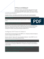 Install Paket DHCP Server Di Debian 8