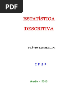Estatistica Descritiva Flavio Tambellini