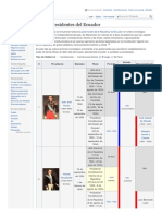 Anexo Presidentes Del Ecuador PDF